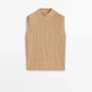 Vireous Women's Fashion Sleeveless Vest Sweater
