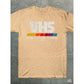 Vintage 'VHS The Future Is Here' T-Shirt, Philosophical 1970s Throwback