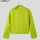 Unisex Asymmetric Deconstructed Loose Jacket