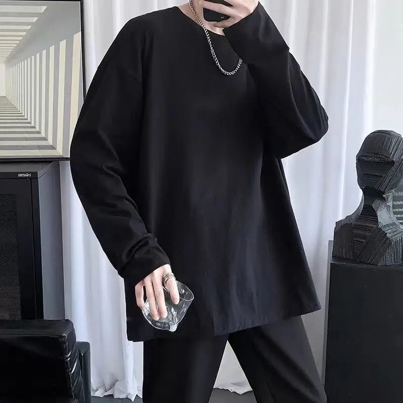 Men's Avant Garde Punk Bomber Jacket, High Collar