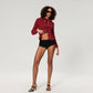 Bow Tied Front Knitted Women's Cardigan, Multi Colours