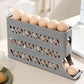 Refrigerator Egg Storage Box, Automatic Scrolling Egg Holder