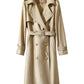 Minimalist Luxury Medium-Weight Women's Rain Coat