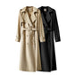 Minimalist Luxury Medium-Weight Women's Rain Coat