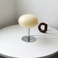 Macaroon Sculpted Glass Table Lamp, Multicolours