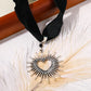 Dark Cross Gothic Vampire Cameo Pendant, Velvet Choker Necklace, Multi Designs