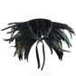 Women's Glam Natural Feather Cape