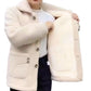 Women's Classic Soft Plush Collared Jacket, Multicolours