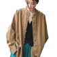 Fashion Cotton Linen Women's Stand Collar Jacket, Multi Colours