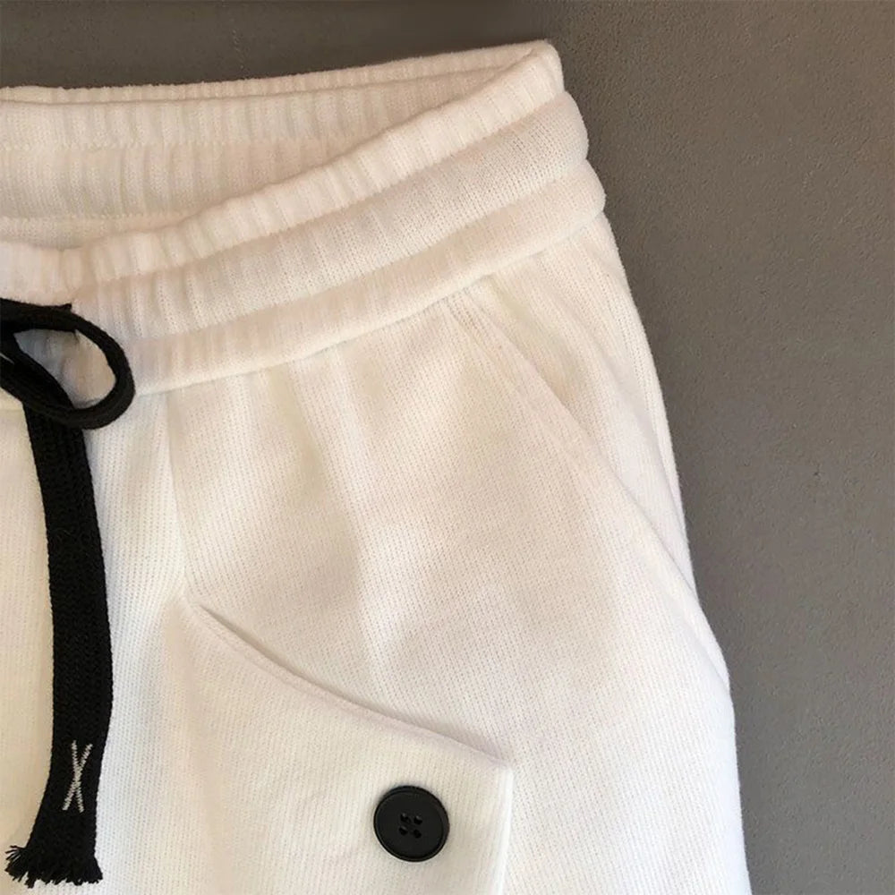 Vireous Men's Casual Fashion Baggy Sweatpants