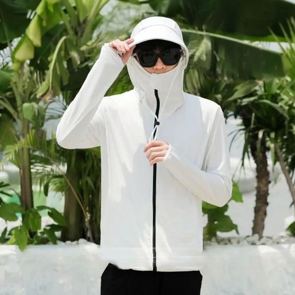 Unisex Lightweight Sun Block Jacket and Windbreaker, Multi Colours
