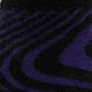 Banned Apparel Daphne Fuzzy Knit Skirt in Black and Purple
