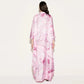 Colourful Abstract Print Kaftan Dress, Party Dress