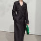 Minimalist Luxury Medium-Weight Women's Rain Coat
