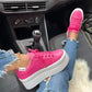 Women's Fashion Platform Sneakers, Candy Colours