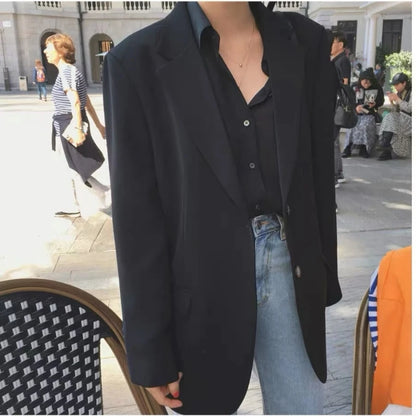 Vireous Classic Women's Blazer Single-Breasted, Multi Colours