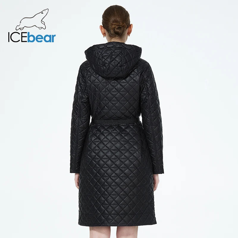 ICEbear Women's Quilted Hooded Parka Coat