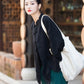 Fashion Cotton Linen Women's Stand Collar Jacket, Multi Colours