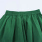 Women's Fashion Casual Swing Midi Skirt and Top, Two Piece Set