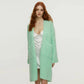 Knitted Cardigan Coat Medium-Length, Multi Colours