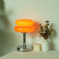 Macaroon Sculpted Glass Table Lamp, Multicolours