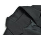 Vireous Black Suit-Collar Tiered Maxi Dress, Winter Catwalk Collection