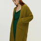 Knitted Cardigan Coat Medium-Length, Multi Colours