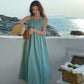 Vireous French Fashion Vacation-Style Dress