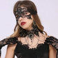 Dark Cross Black Lace Mask, Party, Ball, Christmas Party, Masquerade Costume Mask