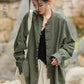 Fashion Cotton Linen Women's Stand Collar Jacket, Multi Colours