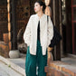 Fashion Cotton Linen Women's Stand Collar Jacket, Multi Colours