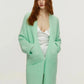 Knitted Cardigan Coat Medium-Length, Multi Colours