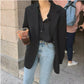Vireous Classic Women's Blazer Single-Breasted, Multi Colours