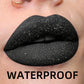 Rasme Waterproof Glitter Lipstick, Sexy Black Lip Gloss