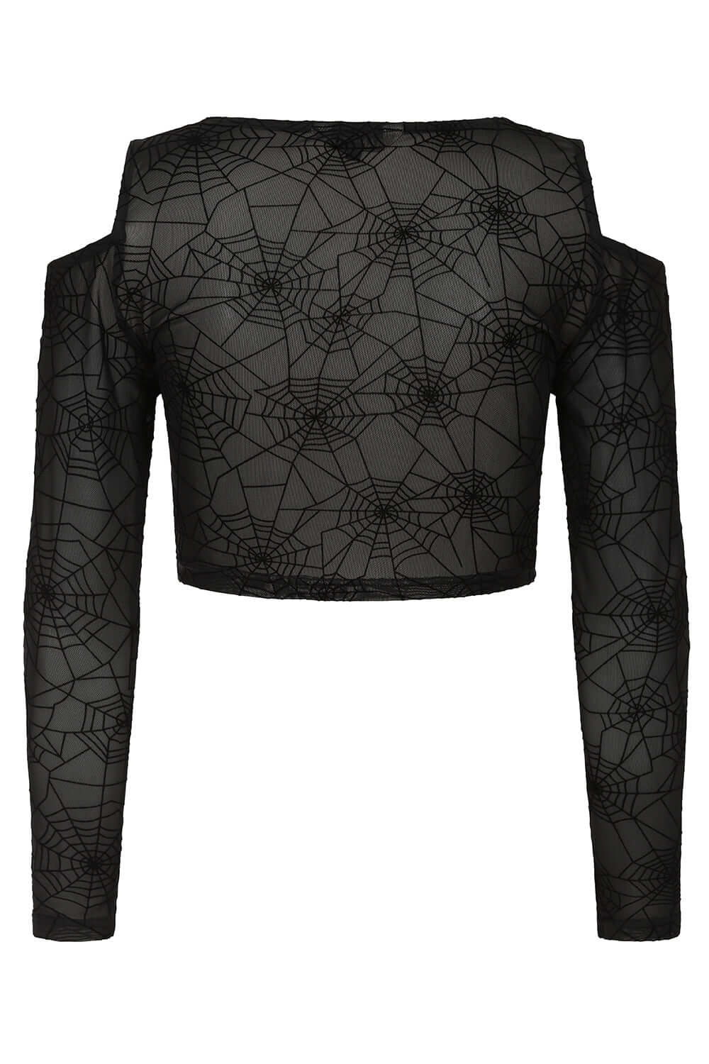Banned Apparel Seraphina Women's Mesh Top in Black