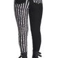 Banned Spooky Night Walks Half and Half Trousers