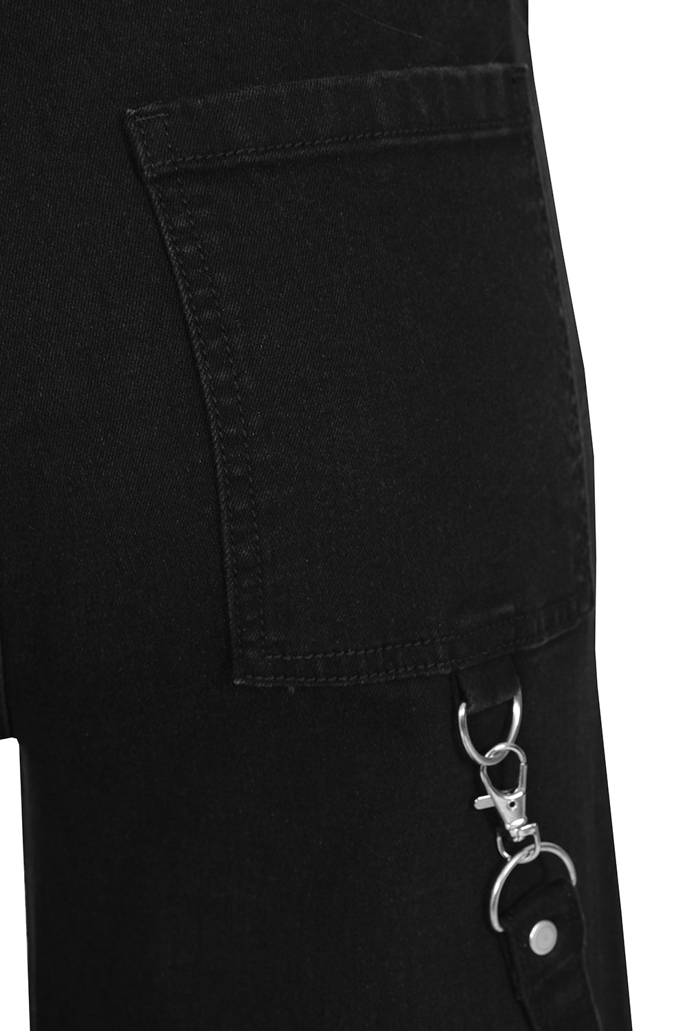 Banned Apparel Cinder Industrial Mesh-Panel Wide-Leg Trousers