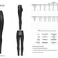 Punk Rave Ravenna Leggings in Black Prism Finish