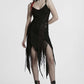 Punk Rave Honey Irregular Split Dress