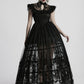 Punk Rave Seraphina Goth Flying-Sleeve Dress