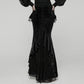 Punk Rave Goth Gorgeous Fishtail Skirt in Black