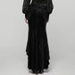 Punk Rave Goth Gorgeous Fishtail Skirt in Black