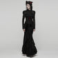 Punk Rave Goth Gorgeous Fishtail Skirt in Black