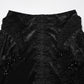 Punk Rave Goth Gorgeous Fishtail Skirt in Black