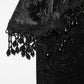 Punk Rave Goth Gorgeous Fishtail Skirt in Black
