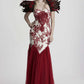 Punk Rave Effie Gorgeous Red Crystal Headband