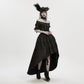Punk Rave Goth Imprisoned Beast Bone Pirate Hat