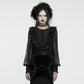 Punk Rave Demille Sequinned Lace Blouse