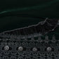 Punk Rave Aviara Dark Green Velvet Coat