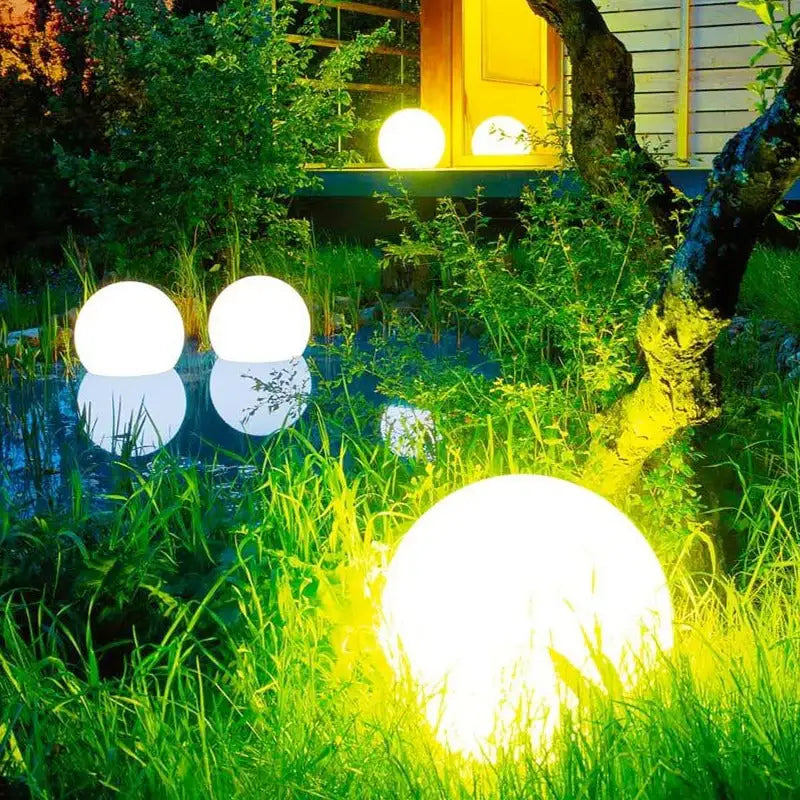 Set of Garden or Events Ball LED Lights